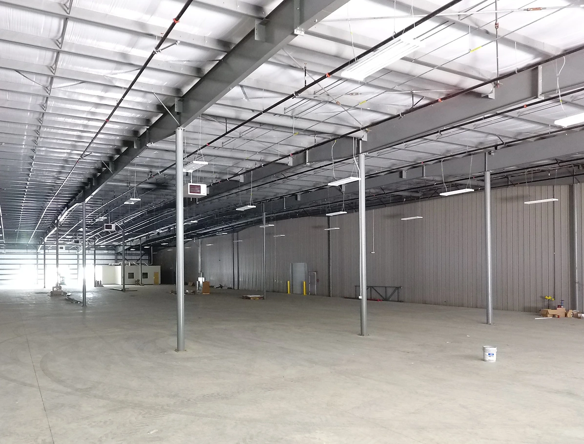 unfinished warehouse